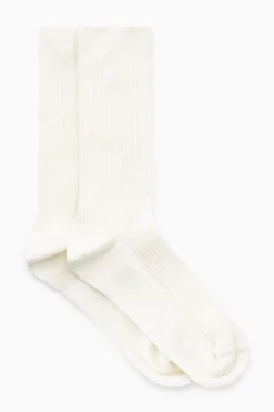 Damen COS Socken*2ER-PACK GERIPPTE SOCKEN