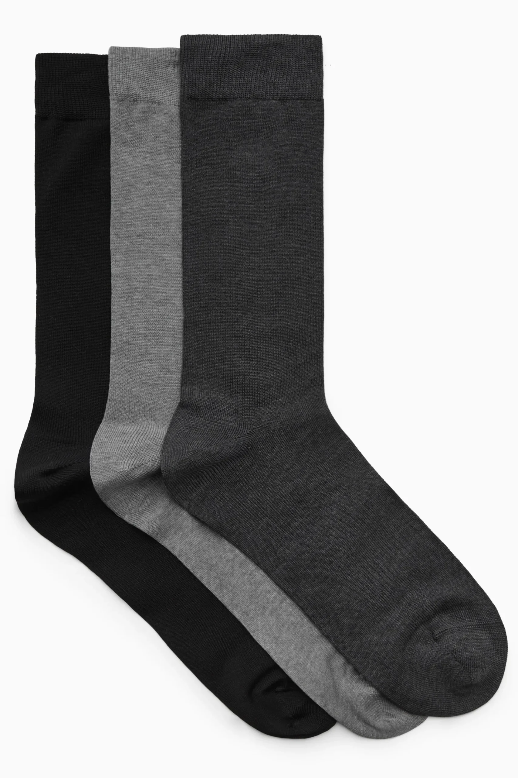 Herren COS Unterwäsche & Socken*3ER-PACK MERCERISIERTE BAUMWOLLSOCKEN