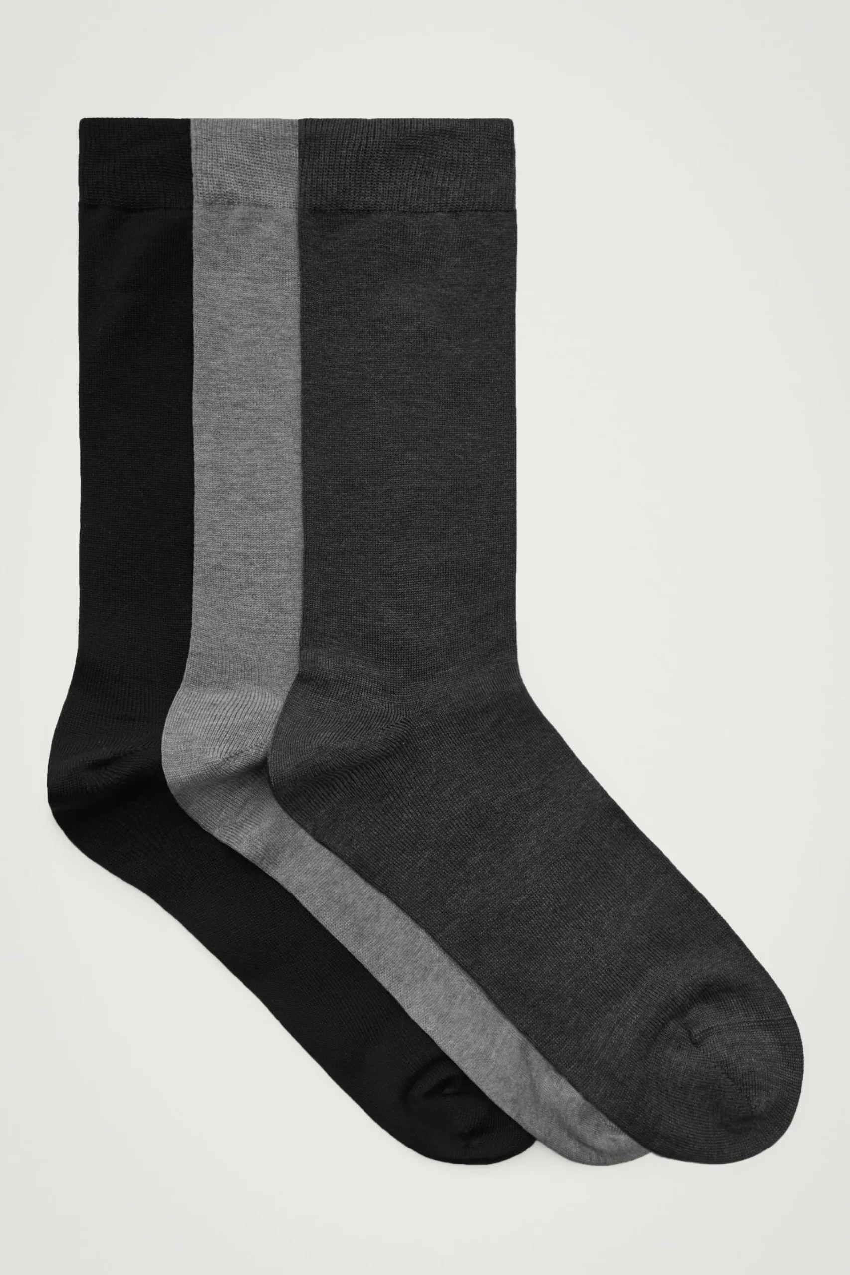 Herren COS Unterwäsche & Socken*3ER-PACK MERCERISIERTE BAUMWOLLSOCKEN