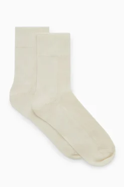 Damen COS Socken*2ER-PACK SOCKEN MIT GERIPPTER PARTIE