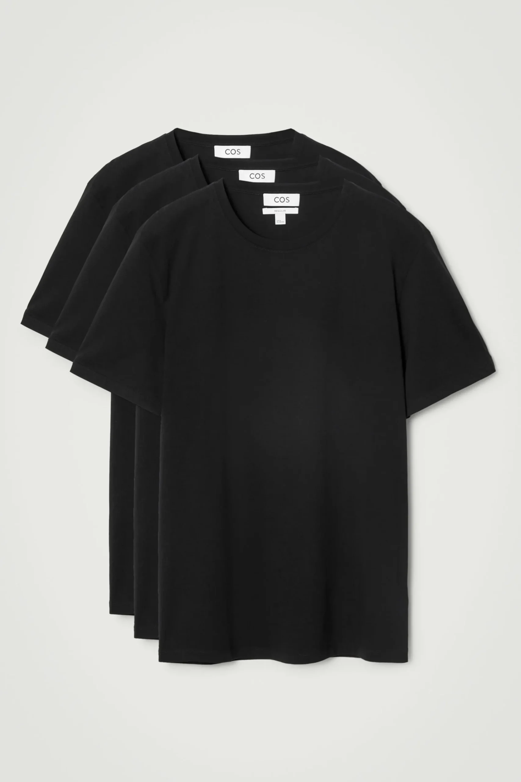 Herren COS T-Shirts & Tanktops*3ER-PACK T-SHIRTS AUS BAUMWOLLE