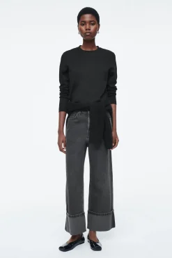 Damen COS Jeans | Hosen*FACADE JEANS MIT GERADEM BEIN UND UMSCHLAG