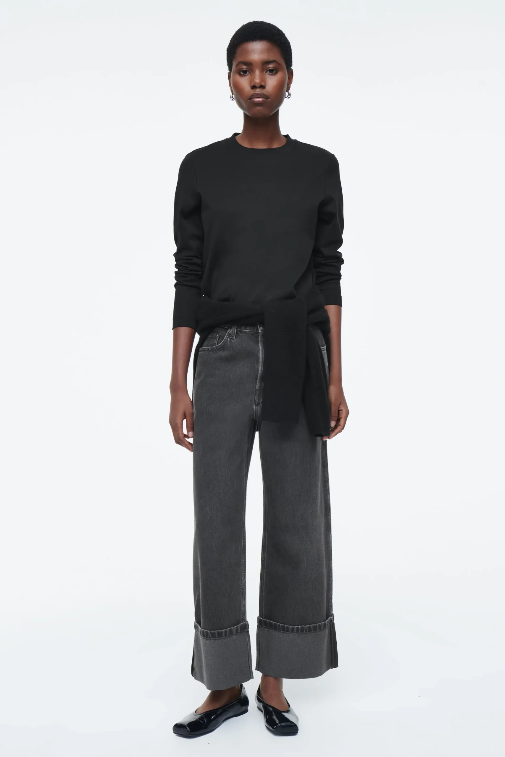 Damen COS Jeans | Hosen*FACADE JEANS MIT GERADEM BEIN UND UMSCHLAG