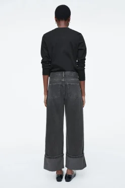 Damen COS Jeans | Hosen*FACADE JEANS MIT GERADEM BEIN UND UMSCHLAG