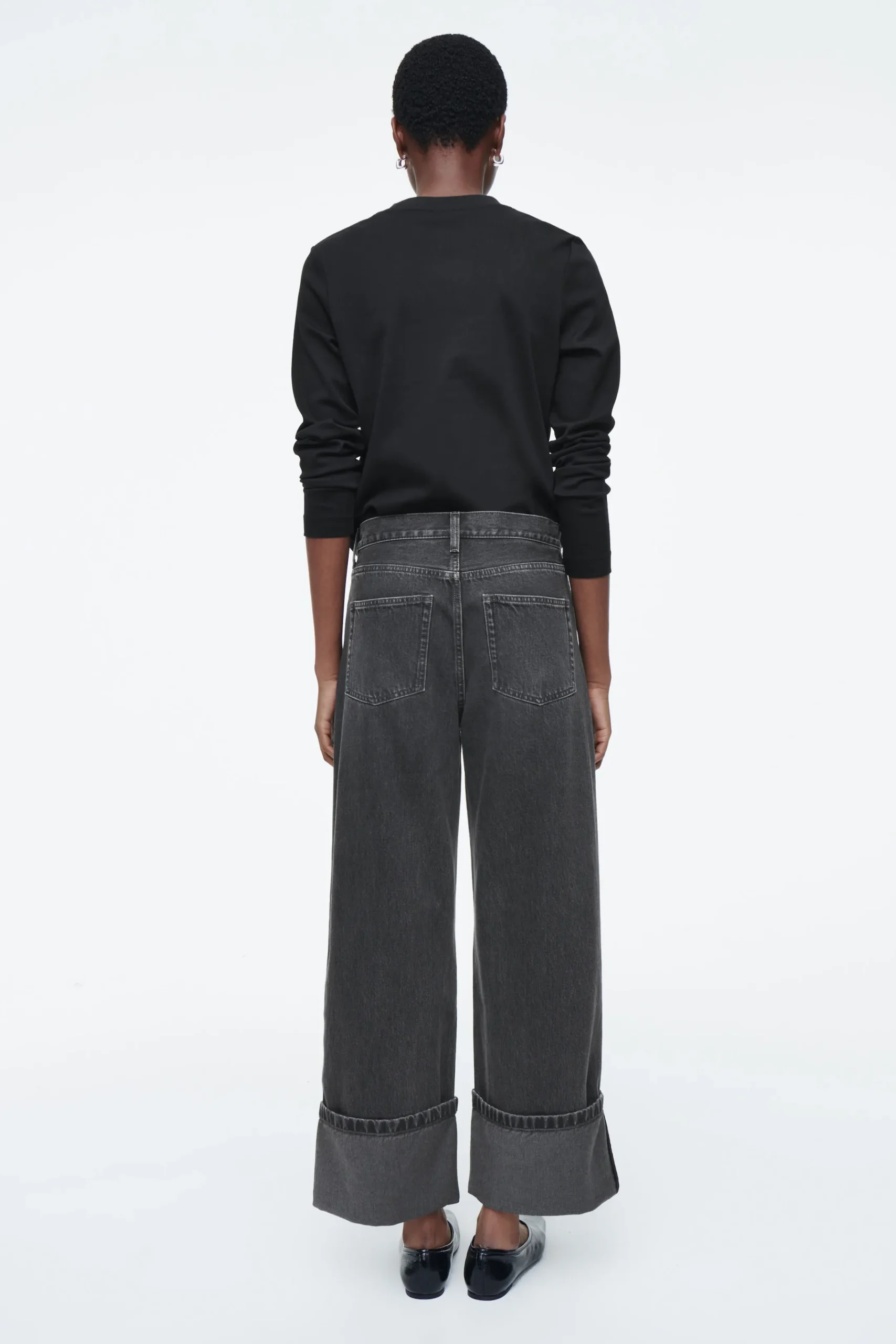 Damen COS Jeans | Hosen*FACADE JEANS MIT GERADEM BEIN UND UMSCHLAG