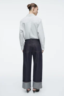 Damen COS Jeans | Hosen*FACADE JEANS MIT GERADEM BEIN UND UMSCHLAG