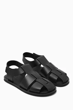 Herren COS Schuhe*FISHERMAN-SANDALEN AUS LEDER