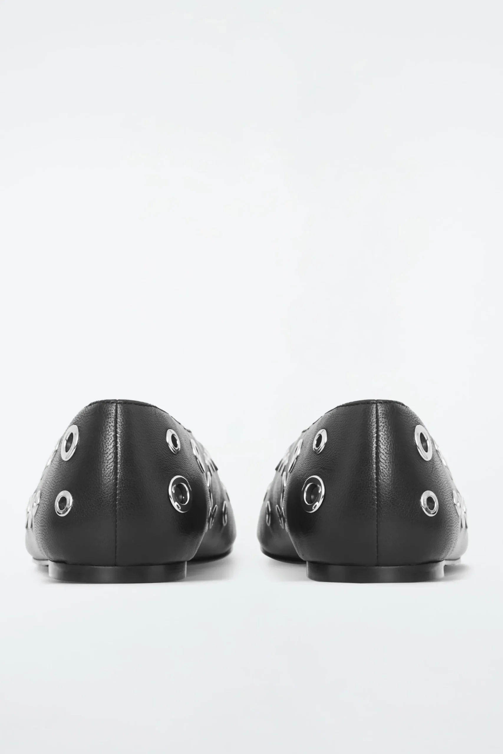 Damen COS Accessoires Aus Leder | Schuhe*FLACHE BALLERINAS AUS LEDER MIT ÖSEN