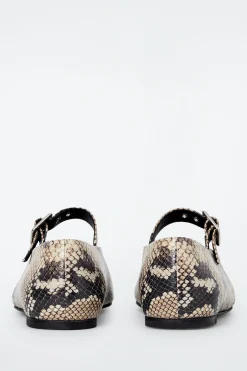 Damen COS Accessoires Aus Leder | Schuhe*FLACHE BALLERINAS AUS LEDER MIT