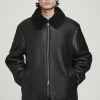 Herren COS Mäntel & Jacken*FLIEGERJACKE AUS SHEARLING