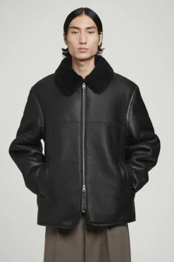 Herren COS Mäntel & Jacken*FLIEGERJACKE AUS SHEARLING