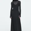 Damen COS Hosen*FLIESSENDE HOSE MIT WEITEM BEIN
