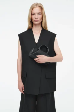 Damen COS Taschen*FOLD KLEINE TOTE BAG - LEDER