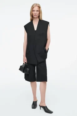 Damen COS Taschen*FOLD KLEINE TOTE BAG - LEDER