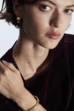 Damen COS Schmuck*GEHÄMMERTER ARMREIF