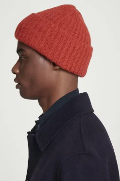 Herren COS Mützen, Schals & Handschuhe*GERIPPTE BEANIE AUS ALPAKA-MIX