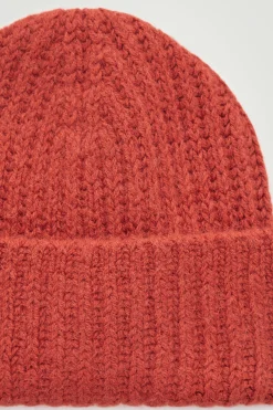 Herren COS Mützen, Schals & Handschuhe*GERIPPTE BEANIE AUS ALPAKA-MIX