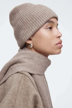 Herren COS Mützen, Schals & Handschuhe*GERIPPTE BEANIE AUS WOLL-KASCHMIR-MIX
