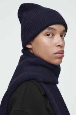 Damen COS Mützen, Schals & Handschuhe | Kaschmir*GERIPPTE BEANIE AUS WOLL-KASCHMIR-MIX