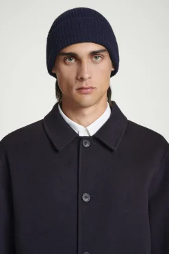 Damen COS Mützen, Schals & Handschuhe | Kaschmir*GERIPPTE BEANIE AUS WOLL-KASCHMIR-MIX