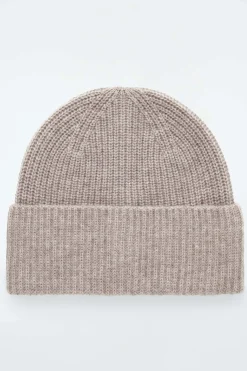 Herren COS Mützen, Schals & Handschuhe*GERIPPTE BEANIE AUS WOLL-KASCHMIR-MIX