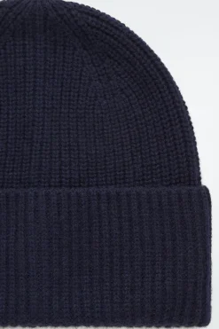 Damen COS Mützen, Schals & Handschuhe | Kaschmir*GERIPPTE BEANIE AUS WOLL-KASCHMIR-MIX