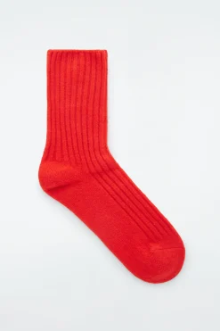 Damen COS Socken | Kaschmir*GERIPPTE KASCHMIRSOCKEN