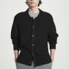 Herren COS Strickjacken | Kaschmir*GERIPPTE STRICKJACKE AUS WOLLE UND KASCHMIR