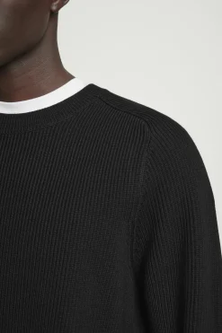 Herren COS Pullover | Strickmode*GERIPPTER PULLOVER AUS MERINOWOLLE