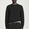 Herren COS Pullover | Strickmode*GERIPPTER STRICKPULLOVER AUS BAUMWOLLE