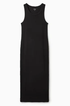 Damen COS Kleider*GERIPPTES SCHLAUCHKLEID