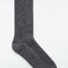 Damen COS Socken*GESPRENKELTE SOCKEN AUS RIPPSTRICK