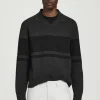 Herren COS Poloshirts | Pullover*GESTREIFTES POLOSHIRT AUS DOUBLEFACE-STRICK