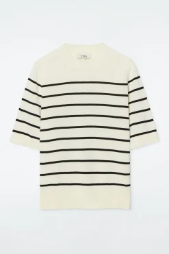 Damen COS T-Shirts | Oberteile*GESTRICKTES T-SHIRT MIT NORMALER PASSFORM