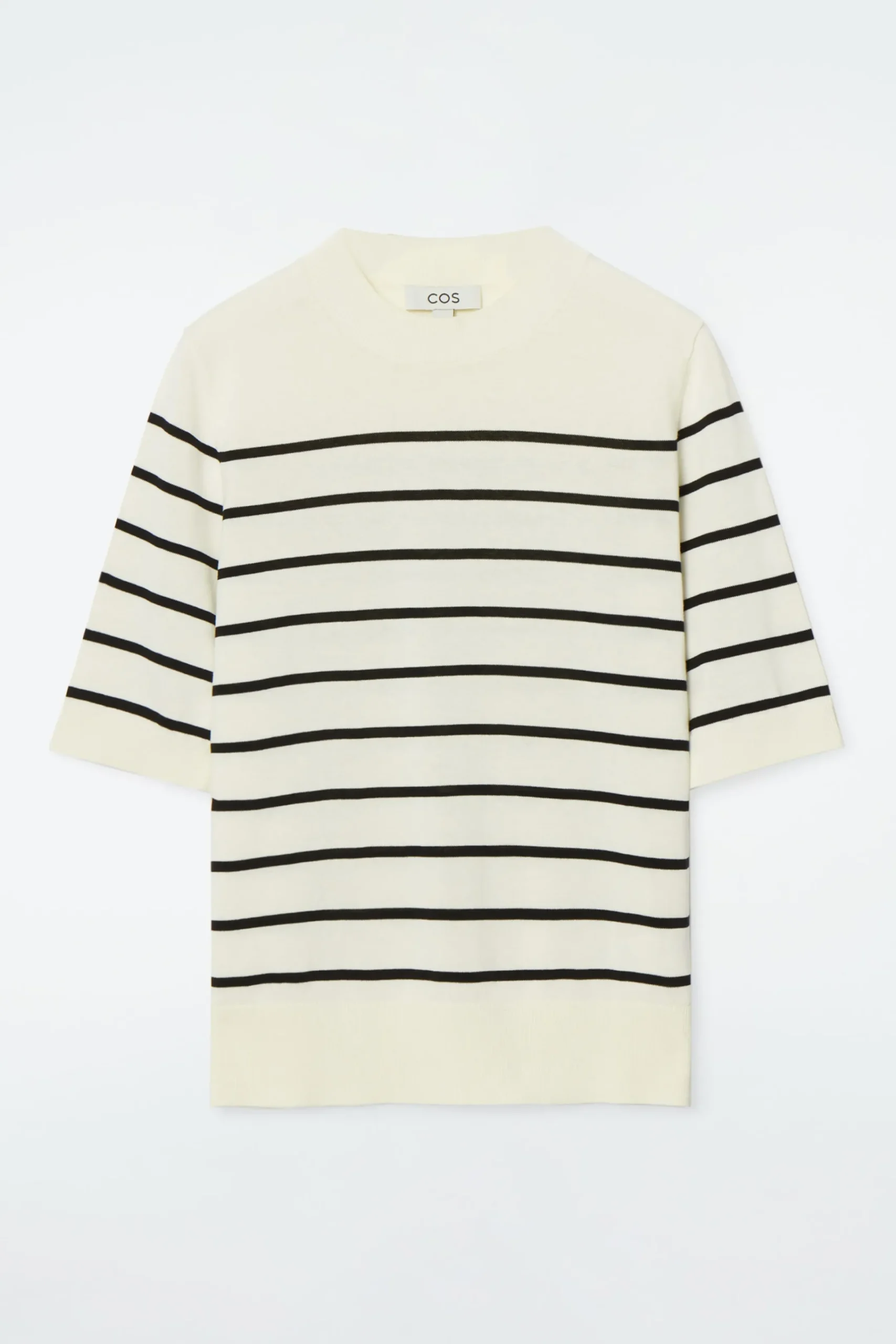 Damen COS T-Shirts | Oberteile*GESTRICKTES T-SHIRT MIT NORMALER PASSFORM