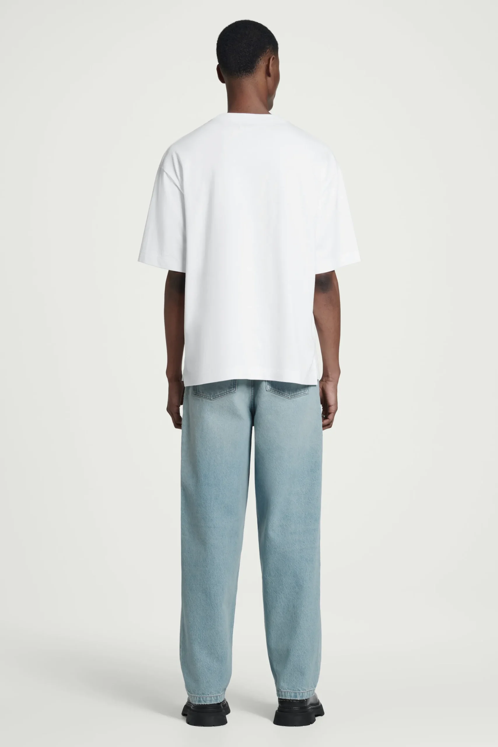 Herren COS T-Shirts & Tanktops*GEWICHTIGES OVERSIZED-T-SHIRT AUS BAUMWOLLE