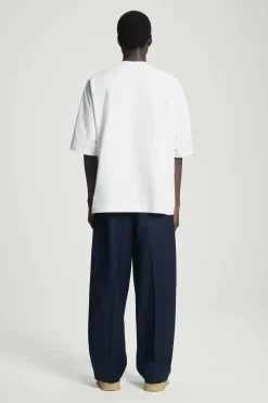 Herren COS T-Shirts & Tanktops*GEWICHTIGES OVERSIZED-T-SHIRT MIT KRAGEN