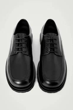 Herren COS Schuhe*GROBE DERBYS AUS LEDER