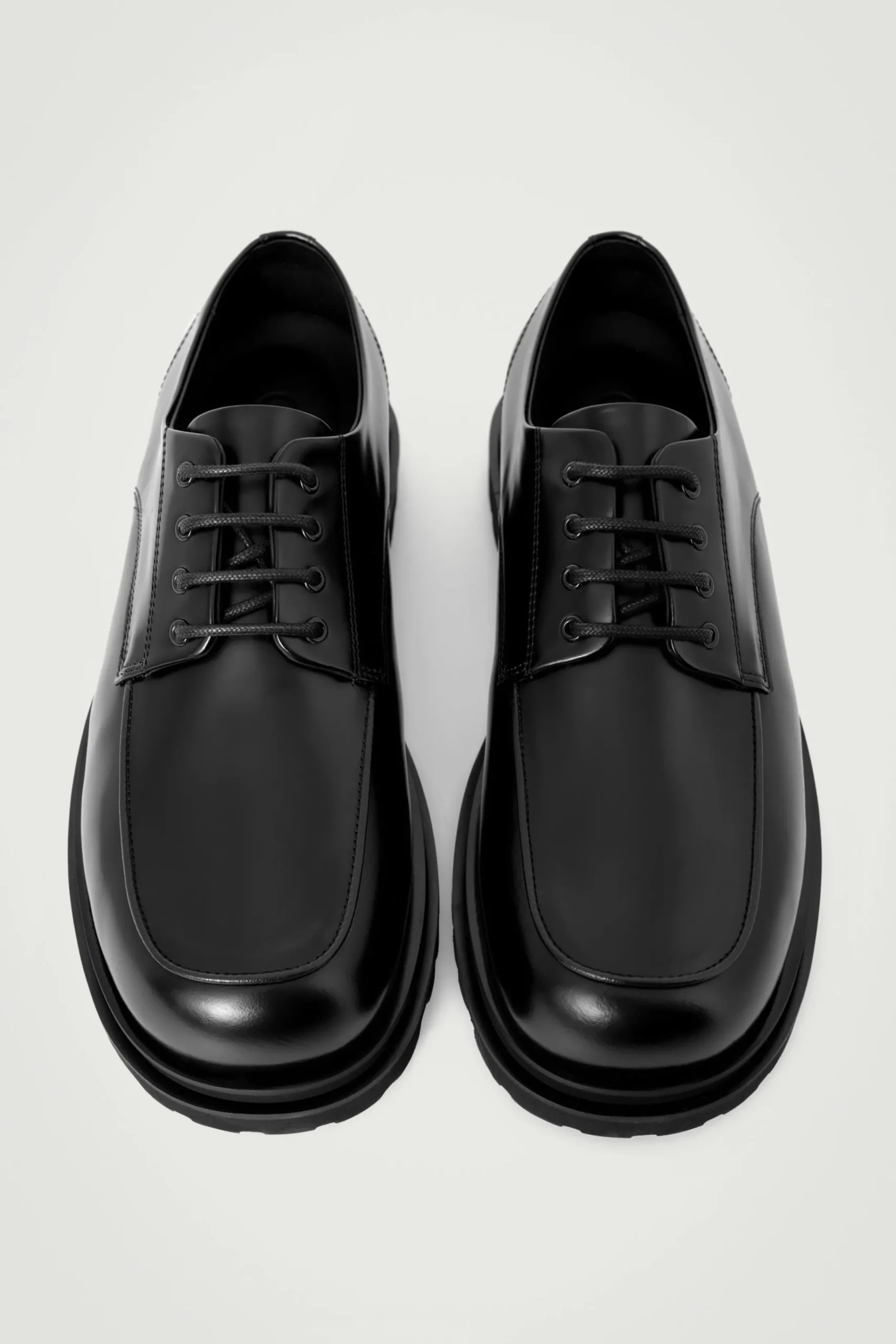 Herren COS Schuhe*GROBE DERBYS AUS LEDER