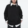 Damen COS Kaschmir | Strickmode*GROBSTRICKPULLOVER AUS KASCHMIR