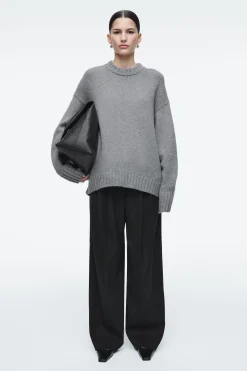 Damen COS Kaschmir | Strickmode*GROBSTRICKPULLOVER AUS KASCHMIR