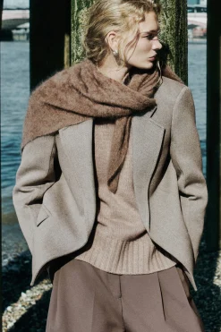 Damen COS Strickmode | Kaschmir*GROBSTRICKPULLOVER AUS KASCHMIR MIT ROLLKRAGEN