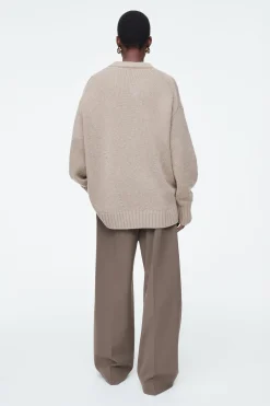 Damen COS Kaschmir | Strickmode*GROBSTRICKPULLOVER AUS KASCHMIR