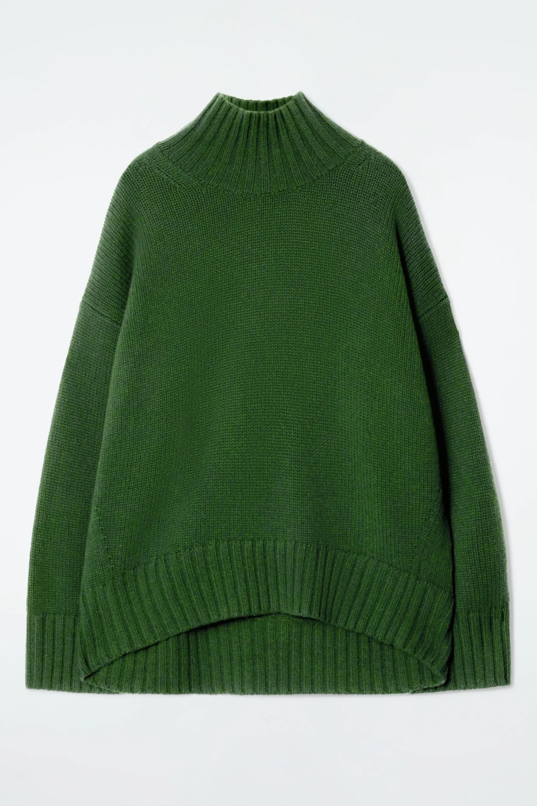 Damen COS Kaschmir | Strickmode*GROBSTRICKPULLOVER AUS KASCHMIR MIT ROLLKRAGEN