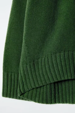 Damen COS Kaschmir | Strickmode*GROBSTRICKPULLOVER AUS KASCHMIR MIT ROLLKRAGEN