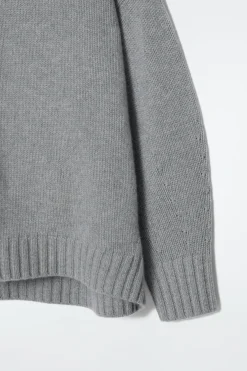 Damen COS Kaschmir | Strickmode*GROBSTRICKPULLOVER AUS KASCHMIR