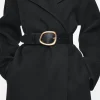 Damen COS Gürtel*GÜRTEL AUS LEDER MIT ASYMMETRISCHER SCHNALLE