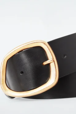 Damen COS Gürtel*GÜRTEL AUS LEDER MIT ASYMMETRISCHER SCHNALLE