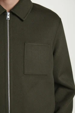 Herren COS Mäntel & Jacken*HARRINGTON-WOLLJACKE AUS DOUBLEFACE-MATERIAL