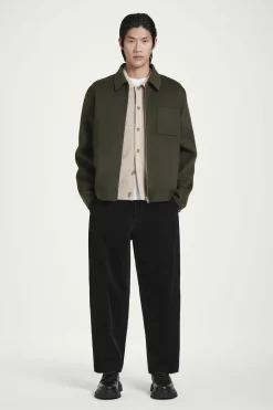 Herren COS Mäntel & Jacken*HARRINGTON-WOLLJACKE AUS DOUBLEFACE-MATERIAL